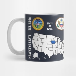 State of Iowa Mug